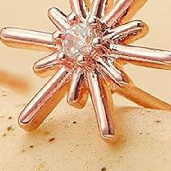 Boucles d'oreilles Puces Étoile Femmes Puces d' Oreille Étoile Strass Puces Scintillantes Minimalistes Port Quotidien Bijoux de Fête Cadeau pour Elle