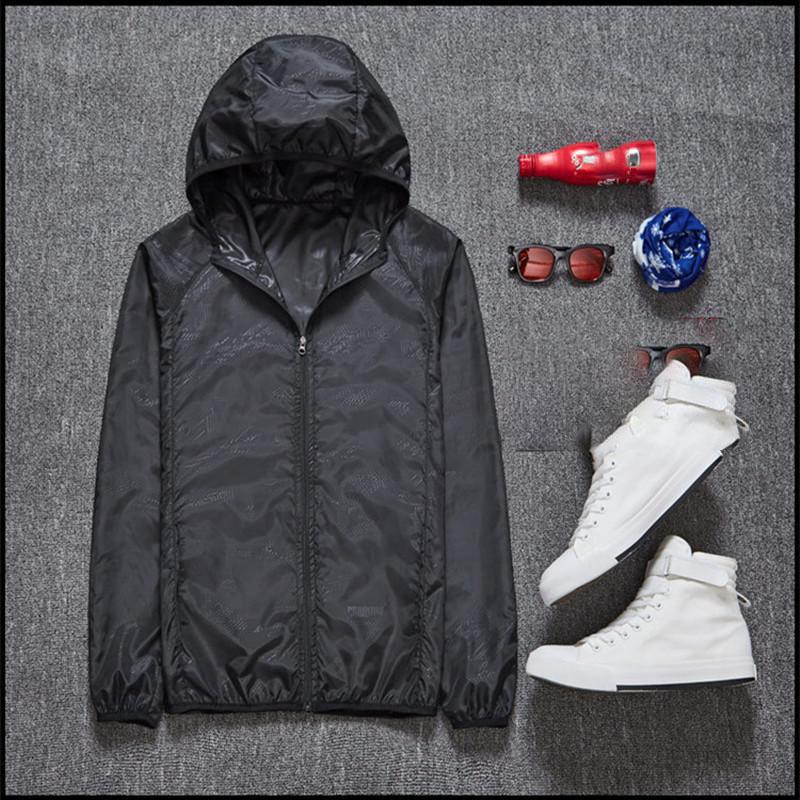 

Hiking UV Sun Protect Clothing Men Women Cycling Jacket Waterproof Quick Dry Sun-Protective Outdoor Sports Skin Windbreaker XXXXL чорний