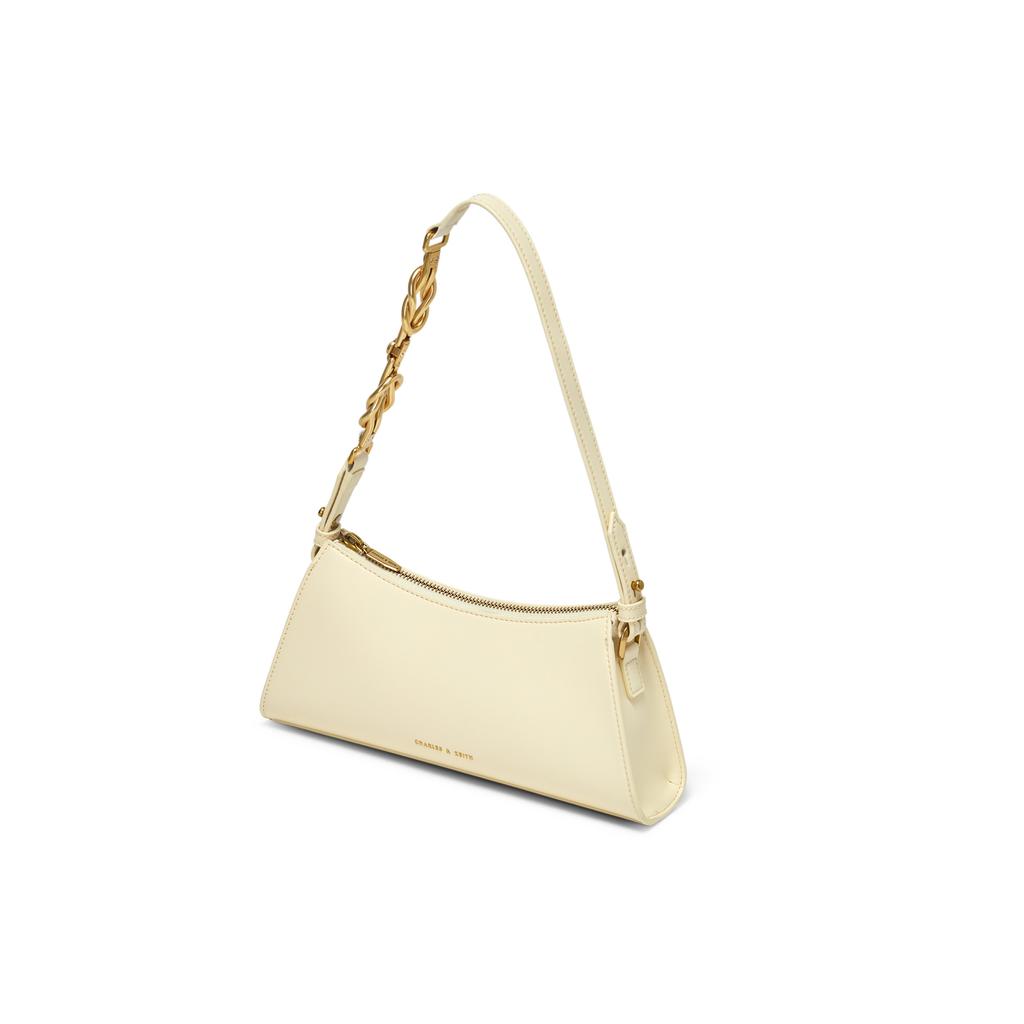 New CHARLES&KEITH Polyurethane Shoulder Bag Small Size Women's CK2-20160106-NEW