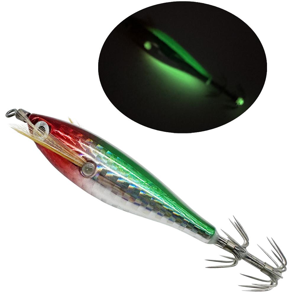 Luminous Fishing Bait Octopus Cuttlefish Fishing Bait Simulation Squid Hook Lure Hook Fishing Tackles Fishing Lures for Fishing