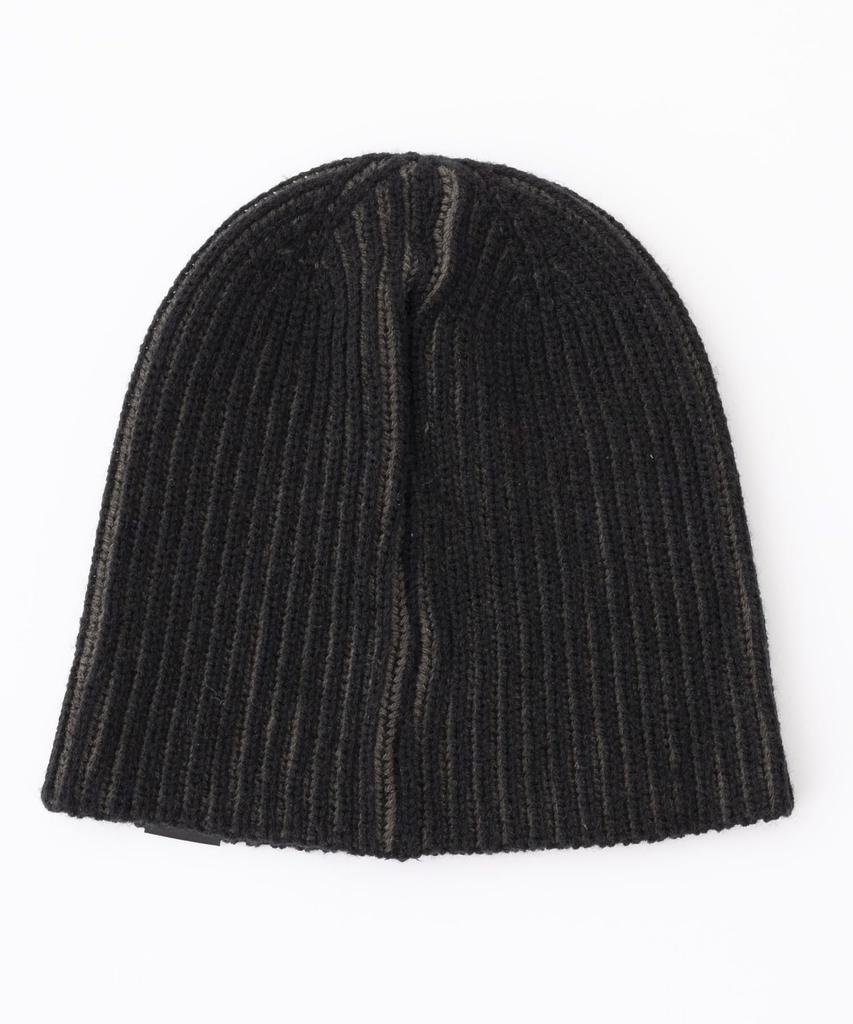 BICOLOR BEANIE BLACK [X Girl] Women's