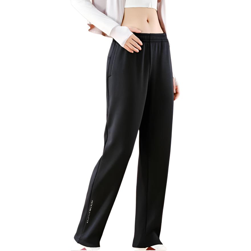Anta Training Series Solid Color Soft Breathable Versatile Simple Sports Long Pants Women bottoms 162547313N-2