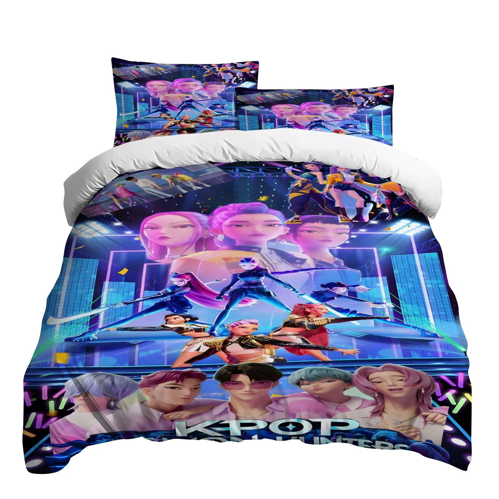 

Christmas Decoration Printed Duvet Cover, Ultra Soft Brushed Microfiber Bed Comfort Set One Size