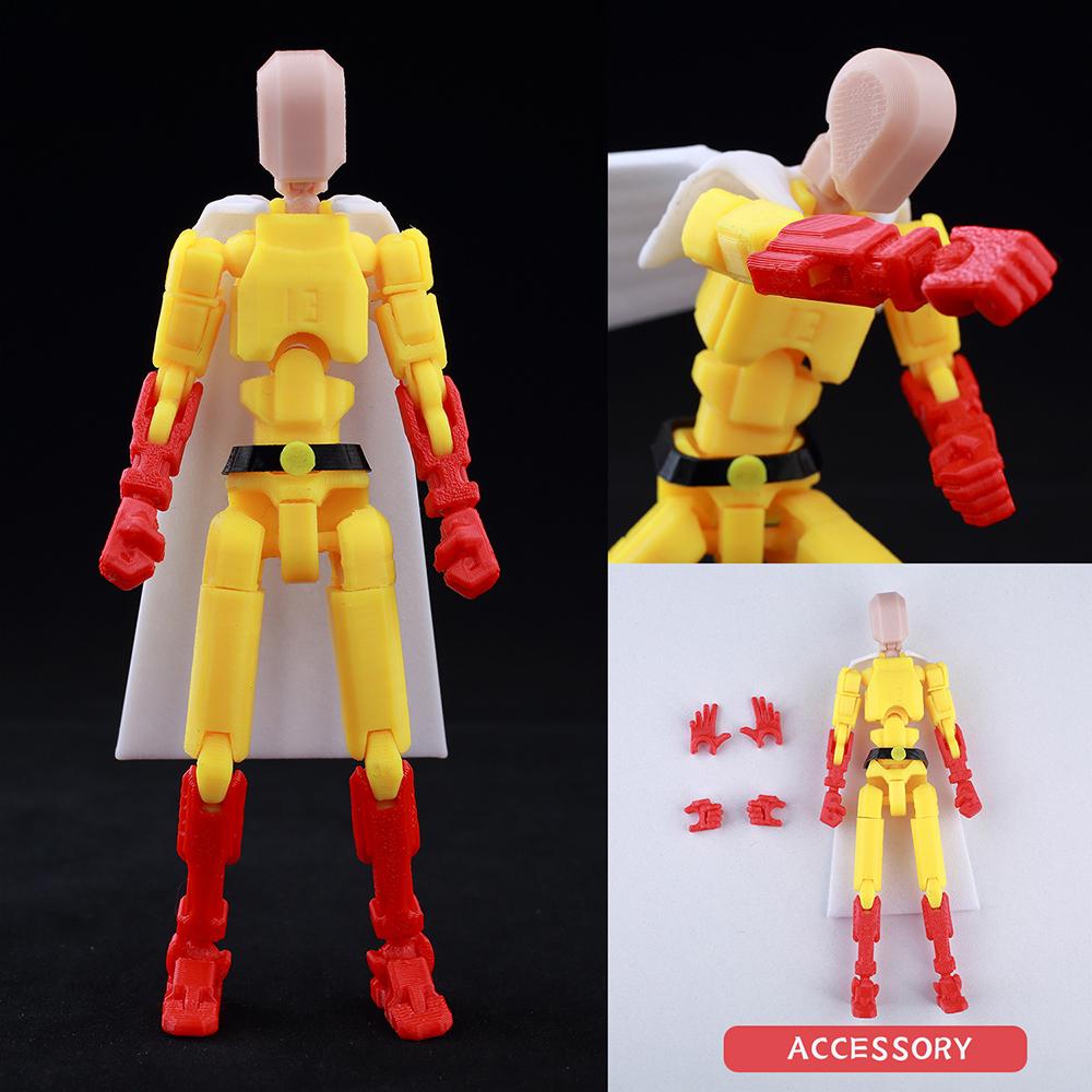 3D-gedruckte Dummy13 Jujutsu Kaisen Ryomen Sukuna Actionfigur Anime Modell Spielzeug Mehrgelenkig Posenverstellbar Sammlerstück Spielzeug Geschenk