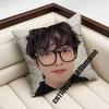 For A-Ateez K-Kim Hong Joong Throw Pillow Case Sham 45X45Cm 40X40Cm Square Car Pillowcase Pad Cushion Cover