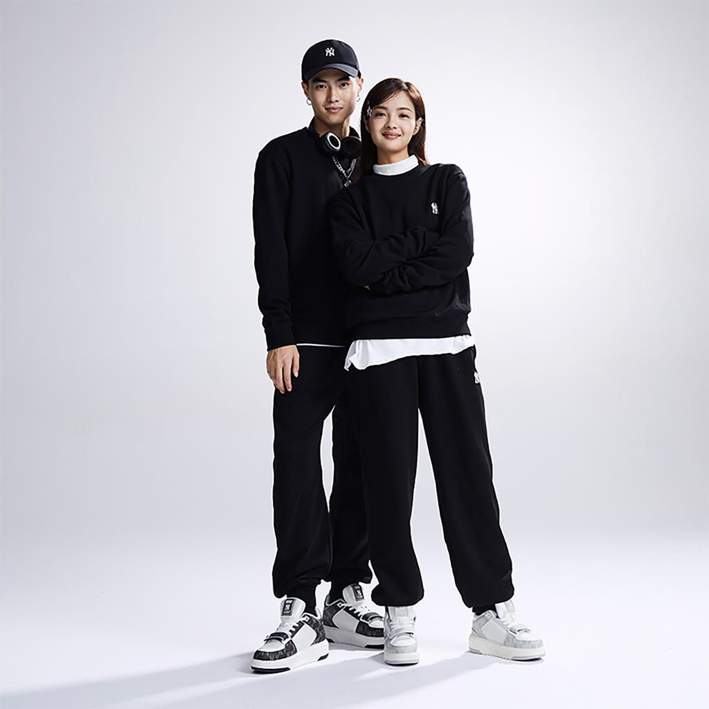 New MLB New York Yankees Sweatshirt Unisex Black 3AMTB0134-50BKS