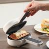 Multifunction Breakfast Maker, Sandwich Toaster & Panini Press with Removable Non-Stick Plates, Compact Kitchen Appliance for Quick Meals