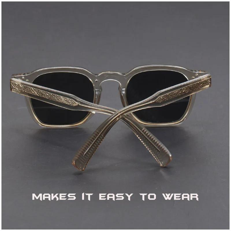 Trendprodukt Sonnenbrille für Damen und Herren Sonnenschutz Robuster Metall-Inlay Dicke Sonnenbrille UV400 Vintage