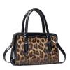 New Fashion Leopard Print Contrasting Handbag Fashionable Large Capacity Shoulder Bag High-value Versatile Crossbody Bag Trendy