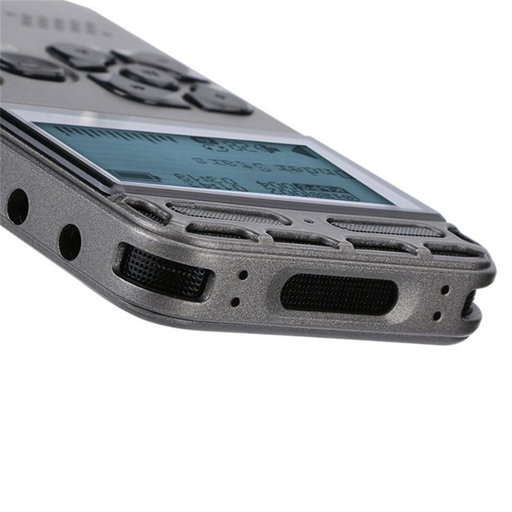 Rechargeable 128*64 LCD Digital Audio Sound Voice Recorder Dictaphone MP3 Player