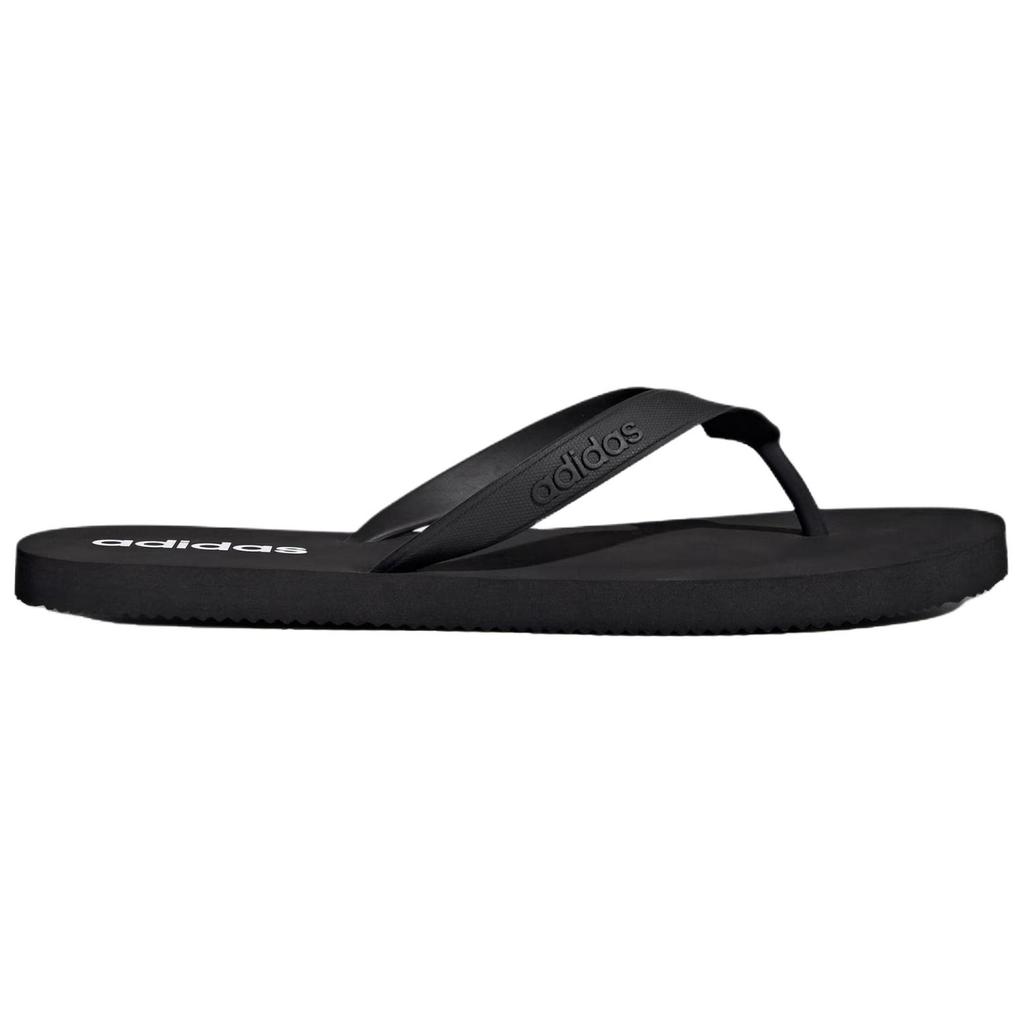 Adidas Keitaki Alpha Minimalist Comfortable Non-Slip Flip Flops Unisex Footwear Black JR1152