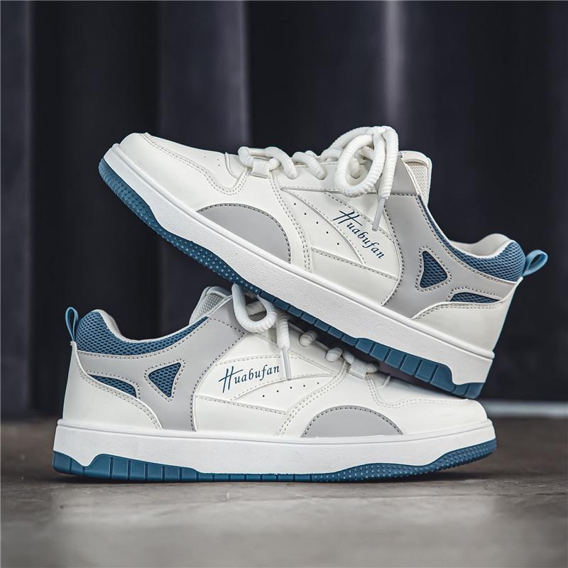 Fashion Men's Fashion Casual Sneakers Non Slip Comfortable Running Shoe Men's Flat Bottomed Breathable Vulcanized Shoe Zapatillas Hombre