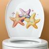 Cartoon Cute Starfish Bathroom Home Beautification Stickers