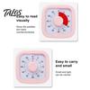 60-minute Visual Timer Countdown for Kitchen Meetings Silent Magnetic Easy-to-understand Concept Easy-to-Read Display 60 Minute Classroom Learning
