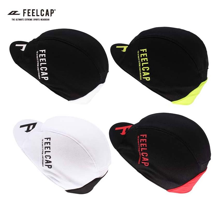 Cap LIGHTWEGHT EVO CYCLING CAP BIANCA WHITE [Feelcap] Men's S-M (55cm-58cm)