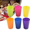 6*6*8.7cm Colourful Cups For Juice Coffee Lightweight