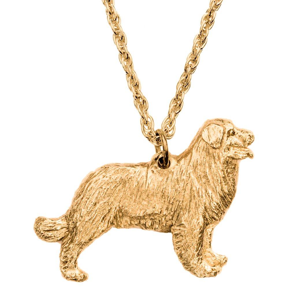 Bernese Mountain Dog, British-made Art Dog Pendant Necklace Collection