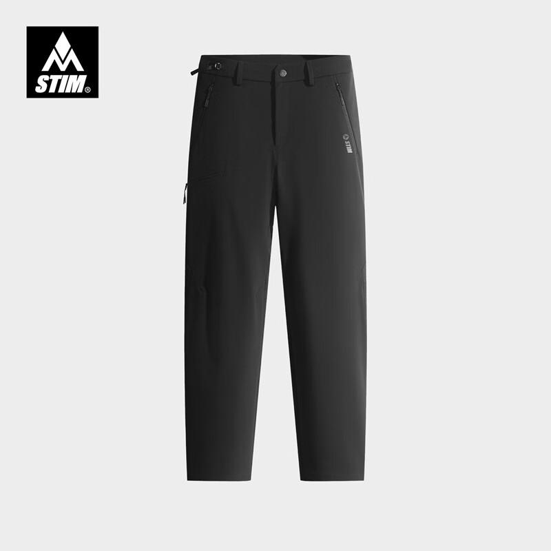STIM Men s All-Season Casual Drawstring Stretch Pants M