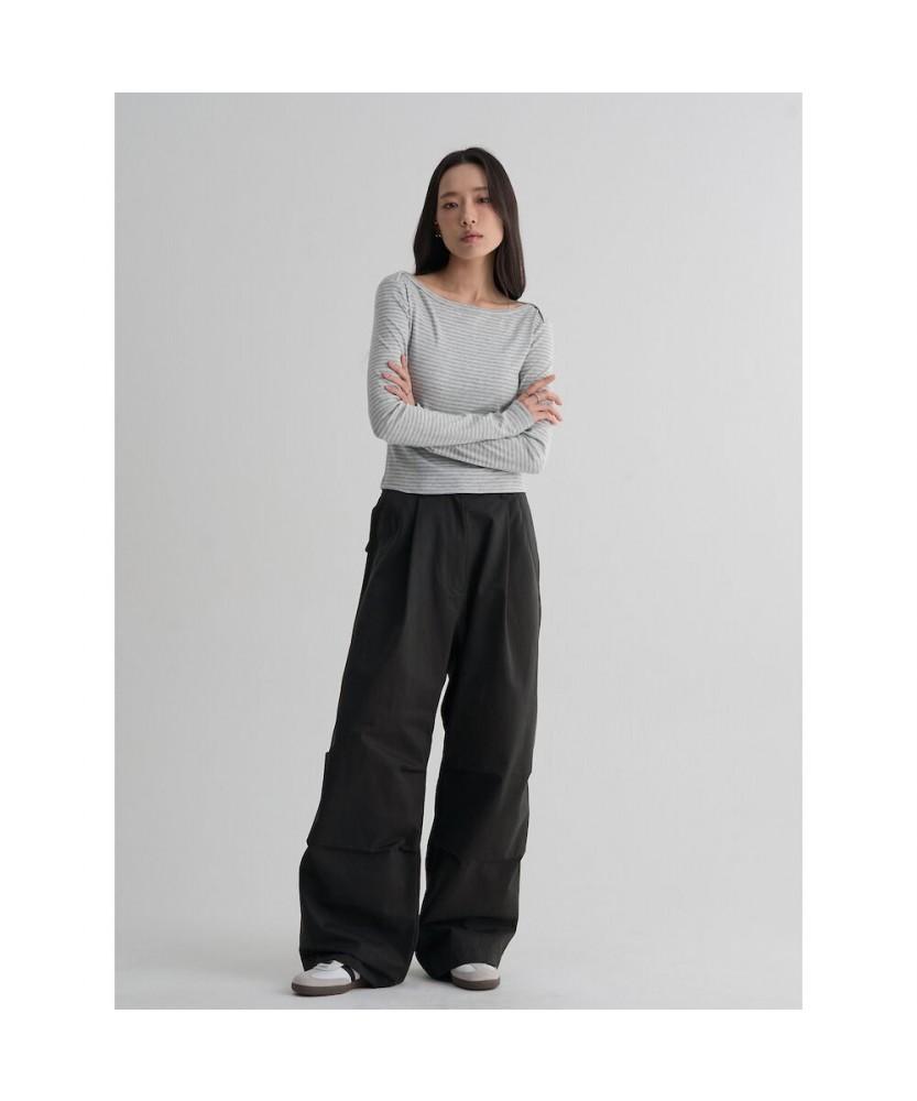 8seconds Balloon Fit Wide Pants Black