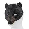 Funny Realistic Bear Mask Personality Cool Halloween Mask Novelty Animal Head Mask Role Playing Props