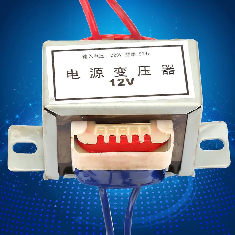 AC 220V Single Power Transformer 10W AC 12V/24V Output Voltage Electronic Transformer 50Hz Full Copper Wire Power Converter