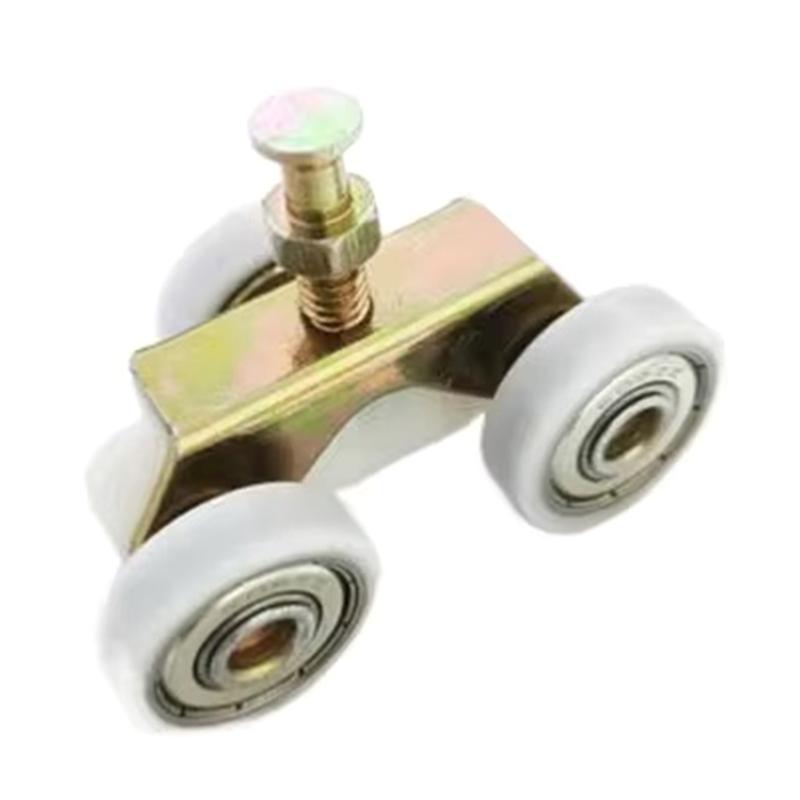 Zinklegering Glazen Schuifdeur Katrol Vervanging Bovenste Hanger Wieltjes Wielmontage Universeel Wiel Hardware Duurzaam