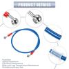 X AUTOHAUX Brake Hose Bike Mesh Oil Hose Clutch Hose