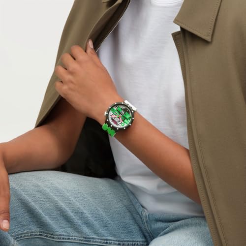 Swatch LASH OUT Wristwatch SB03B701 Black