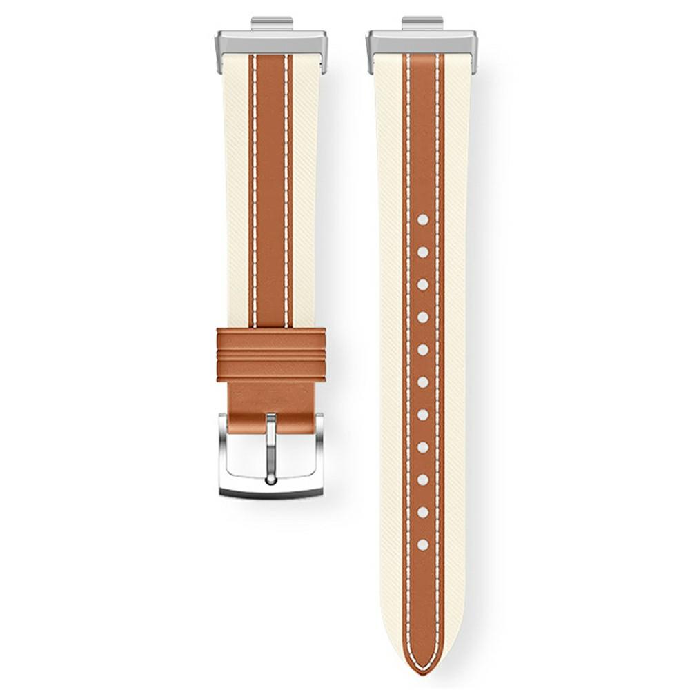 Color Matching Genuine Leather Strap for Huawei Watch Fit 4 Pro/4/3 Quick Release Watch Band