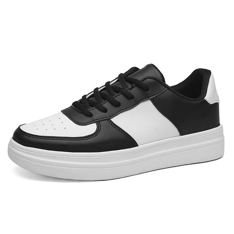 

Large size platform white shoes men s shoes spring and summer new trend student casual shoes low top sports board shoes men 48