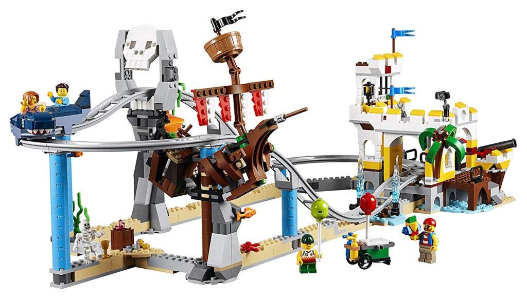 LEGO Creator Pirate Roller Coaster 31084 Building Kit (923 Piece), Multicolor
