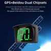 Large Font Display Car Headup Display MPH/KMH Digital Speedometer Car HUD  Car Interior
