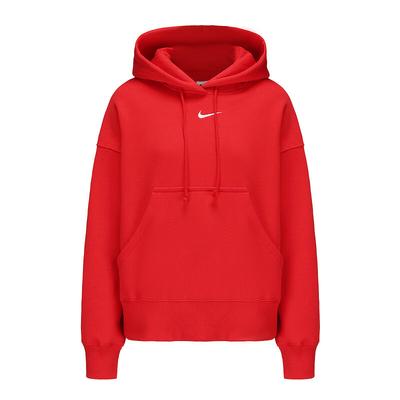 Moda Deportes Versátil Casual Sudadera con capucha Mujer sudaderas Rojo DQ5859-657