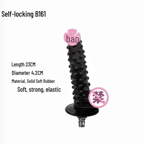 Self-Locking Female Simulation Dildo: Fully Automatic Erotic Masturbator B156