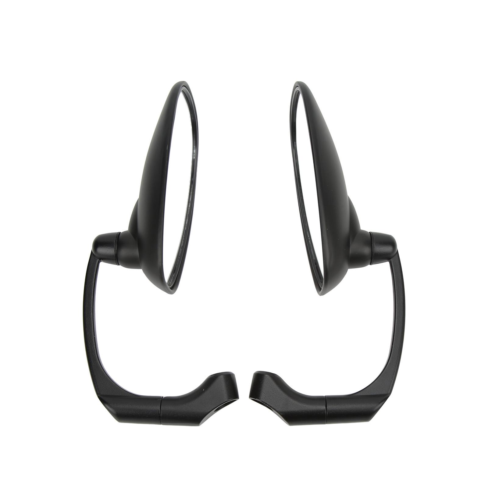 

Пара 8 мм 10 мм боковое зеркало заднего вида для мотоцикла с регулируемым углом, ретро-дизайн, замена для Suzuki чёрный