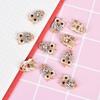10Pcs   Owl Enamel Charms Pendant Diy Jewelry Craft Findings
