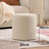 Wooden Ottomans Living Room Nordic Vanity Stool Modern Low Step Stools Office Decorative Ottoman Pouf Aesthetic Room Furnitures