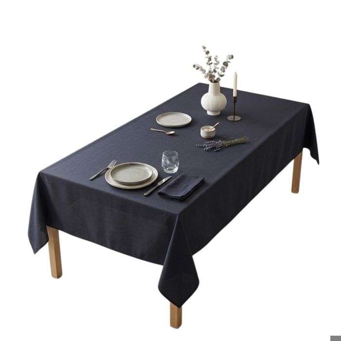 Nappe anti tache 150 x 300 cm Colors ardoise