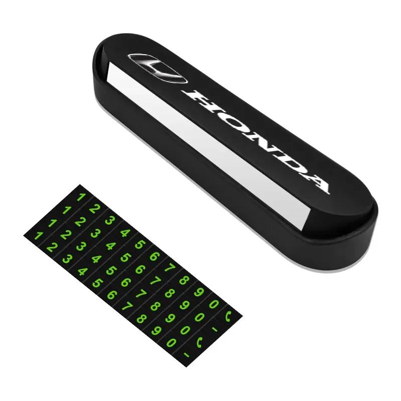Car Hot XR New Car Temporary Parking Card Plate Badge Car Styling For Honda CBR300RR CBR600RR CBR1000RR CBR500R CBR650F VFR800