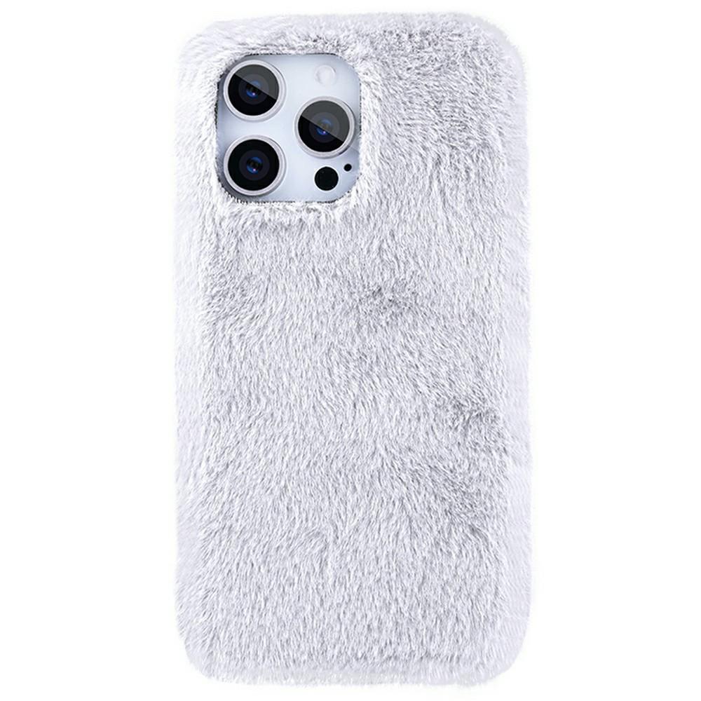 For iPhone 16 Pro Max Case Jade Fox Velvet Leather+PET Phone Protective Cover