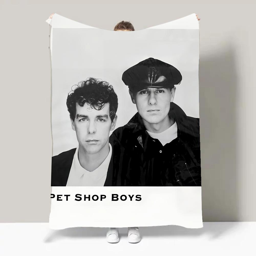 P-Pet Shop Boys actually Blanket Perfect Gift For Sofa Office Bed Plane Travel Sleep Read Relax Camping 30x40in