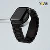 Yoaseu Classic Solid Metal Apple Watch Strap 42/44/45Mm