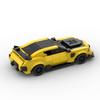 MOC-186862 Bumblebee Snow Suit Blue Merlot Building Blocks Car Model Ornaments Assembled