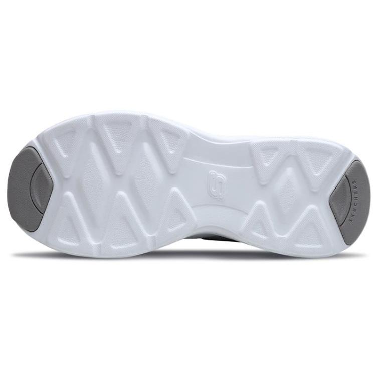 (WMNS) Skechers D'lites Airy 'Black White Grey' Women's 88888105-BKGD