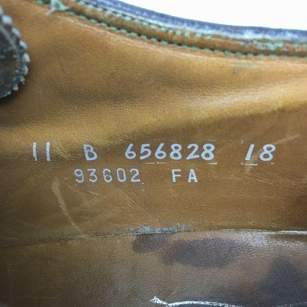 1970 FLORSHEIM Imperial Kenmoor Long Wingtip Shoes Brown size 11B 27.5-28.5 Men's(USED)