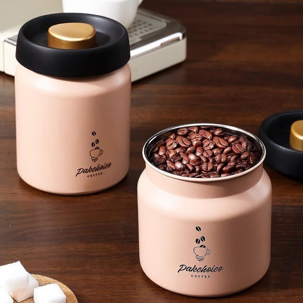 316 Edelstahl Luftdichter Vorratsbehälter Frischhalte-Lebensmittelaufbewahrungsglas Gewürz