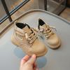 Kinderstiefel für Jungen Mode Vielseitige Mädchen Causal Plateau Stiefeletten Frühling Herbst Neu Kinderschule Lederstiefel Reißverschluss