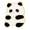 4 Stili Carini Panda Smalto Spille Cartoon Animale Che Gioca Dorate Spille da Bavero Per Ragazze Borsa Zaino Abito Distintivo Accessori