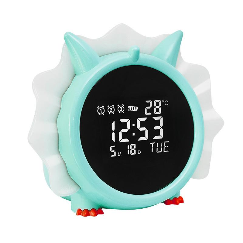 New Night Light Clock Dinosaur Shape Alarm Clock Multifunctional Electronic Clock Children's Gift Clock Bedside Clock