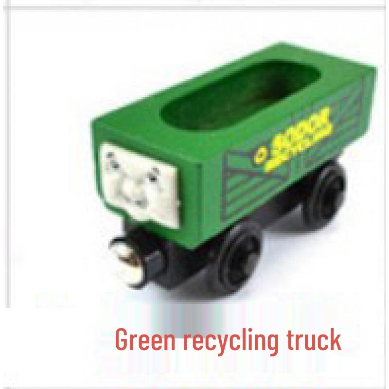 Magnetic Thomas the Tank Engine Wooden Train Set with Cake Party Decorations